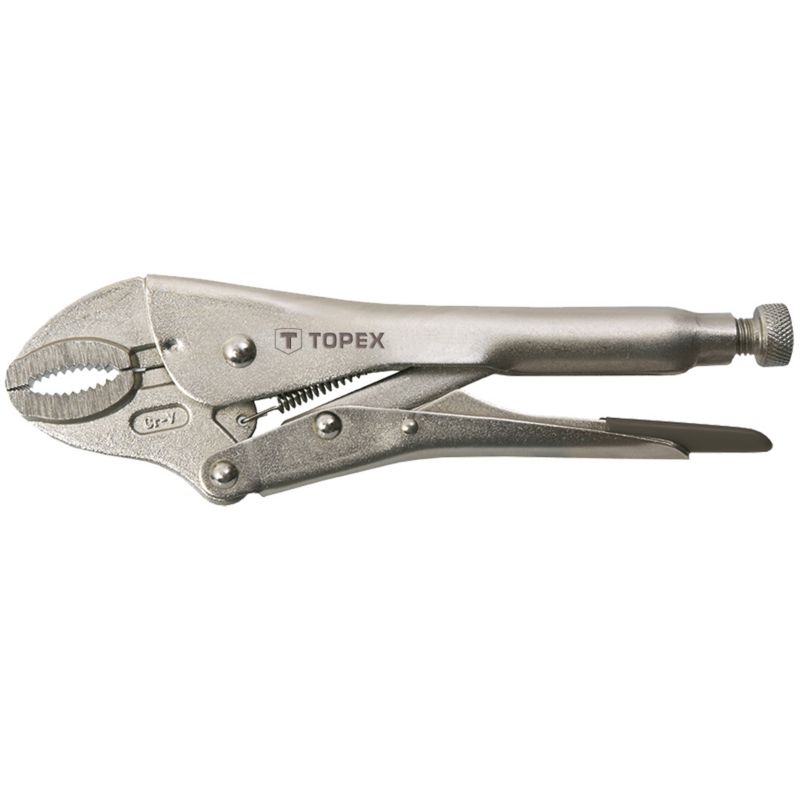 Szczypce zaciskowe TOPEX uniwersalne 225 mm, okrągłe szczęki 1 szt