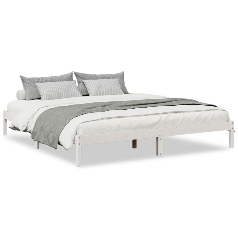 Łóżko drewniane WaszeMeble 180x210 cm brązowe WM-852411 1 szt.
