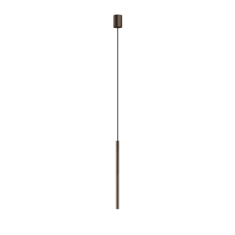 Lampa wisząca Nowodvorski Lighting Laser 4517 satynowy czekoladowy tuba 1xG9 x 10W 1 szt.