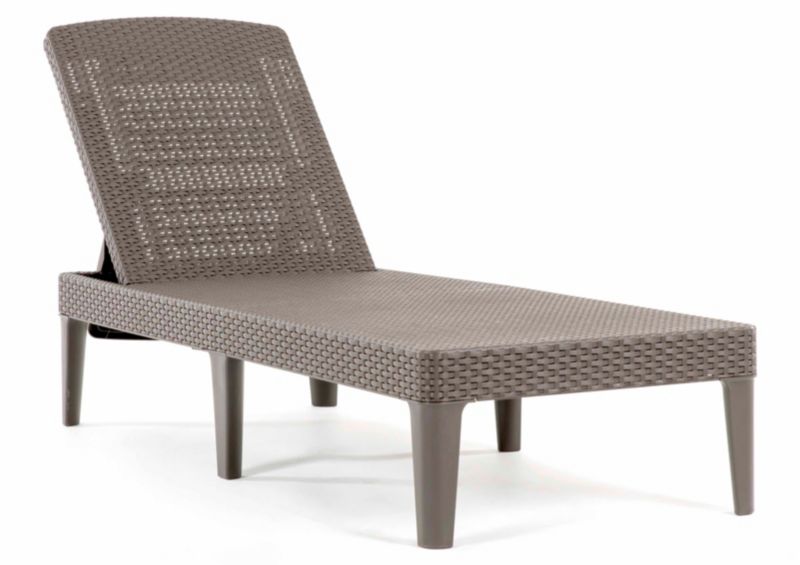 Leżak Ogrodowy Keter Allibert Jaipur 187x58x87cm Cappuccino 1 szt.