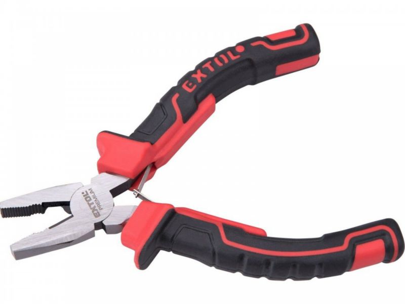 Szczypce uniwersalne mini 125 mm CrV Extol Premium hartowane szczęki ergonomiczna rękojeść 1szt