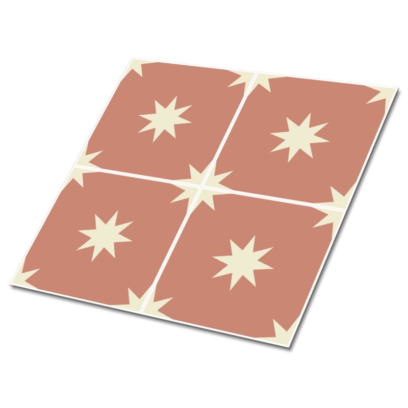 Kafelki samoprzylepne Tulup 30x30 cm Gwiazdy na placu 9 szt.