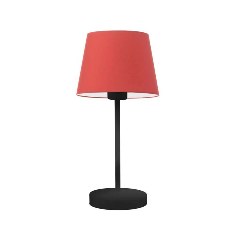 Lampka Nocna Volta Light Factory Blues Abażur Ceglany Stożek 1xE27 1szt.