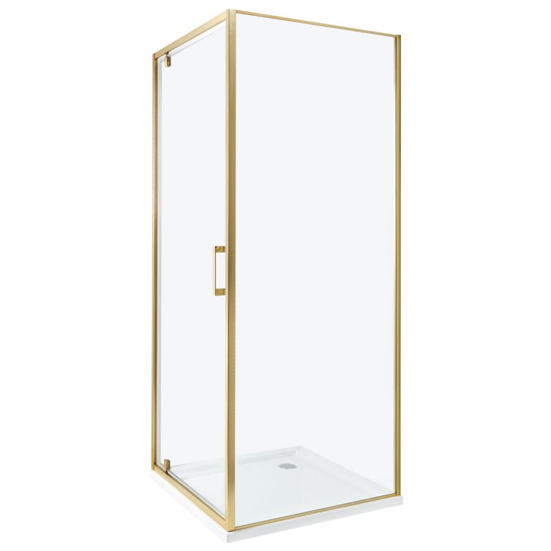 Kabina prysznicowa Darli 70 x 70 x 185 cm Złoty 1 szt.