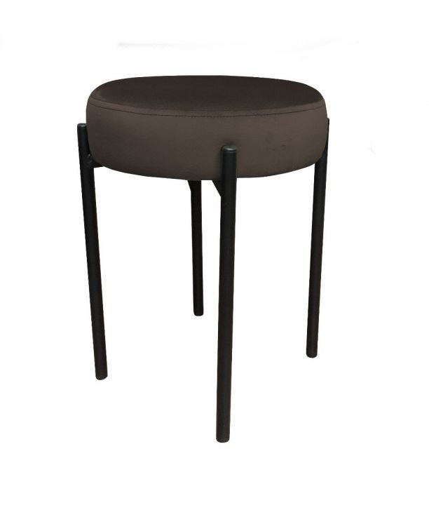 Taboret TORIN MG VELVET brązowy ATOS 1 szt.