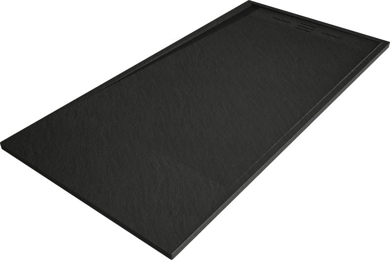 Brodzik prostokątny Mexen Amon czarny 150x90 cm 1 szt.