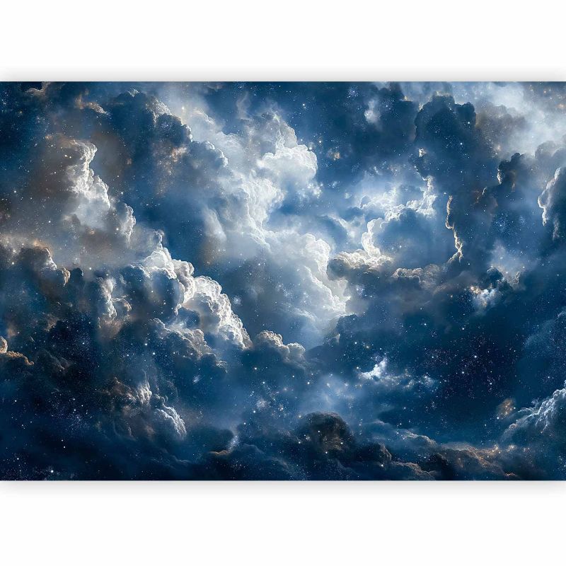 Fototapeta flizelinowa Artgeist 110g/m2 Tła i desenie niebieska 450x315 (9 części) 10057aa rolka 1 szt