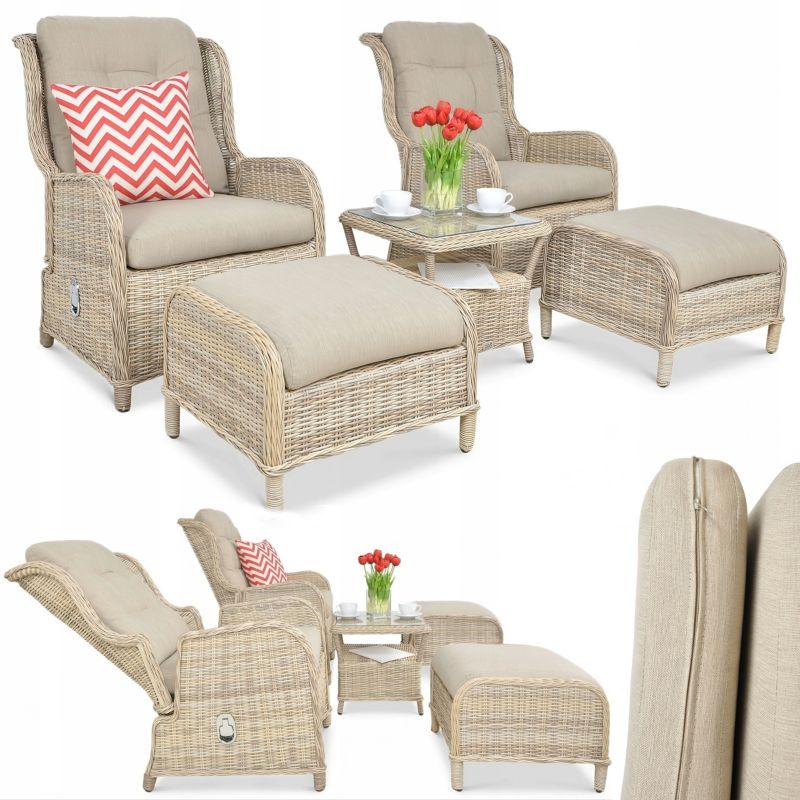 Zestaw wypoczynkowy SIENNA DUO PREMIUM Beige 1 szt