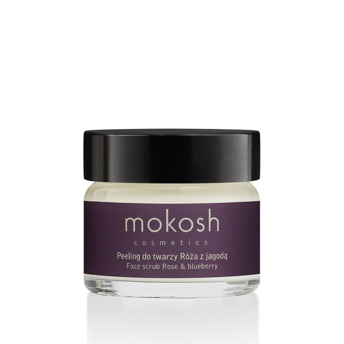 Aktywny peeling do twarzy Róża i jagoda mini 15 ml