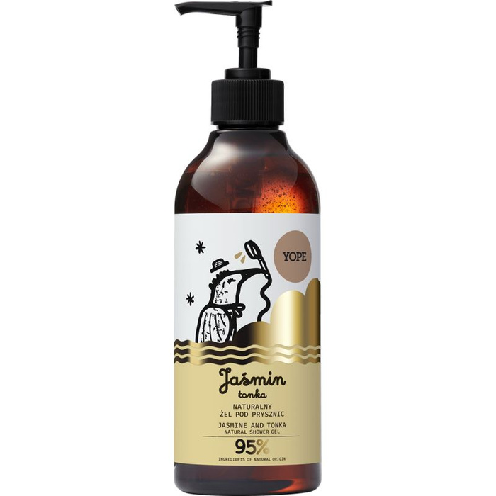 YOPE Żel pod prysznic Jaśmin Tonka, 400 ml