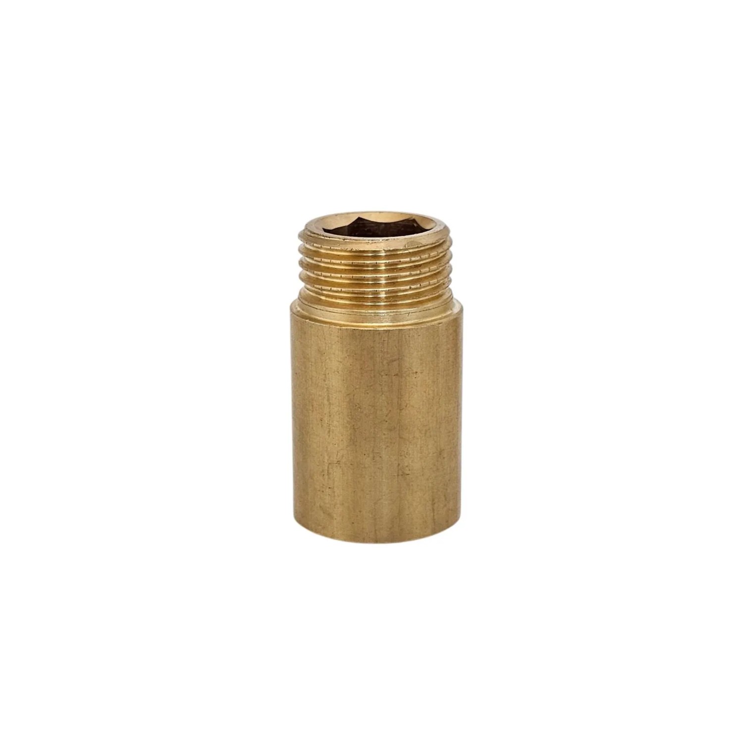 Fluvius Przedłużka GW/GZ mosiądz 1/2" x 30mm