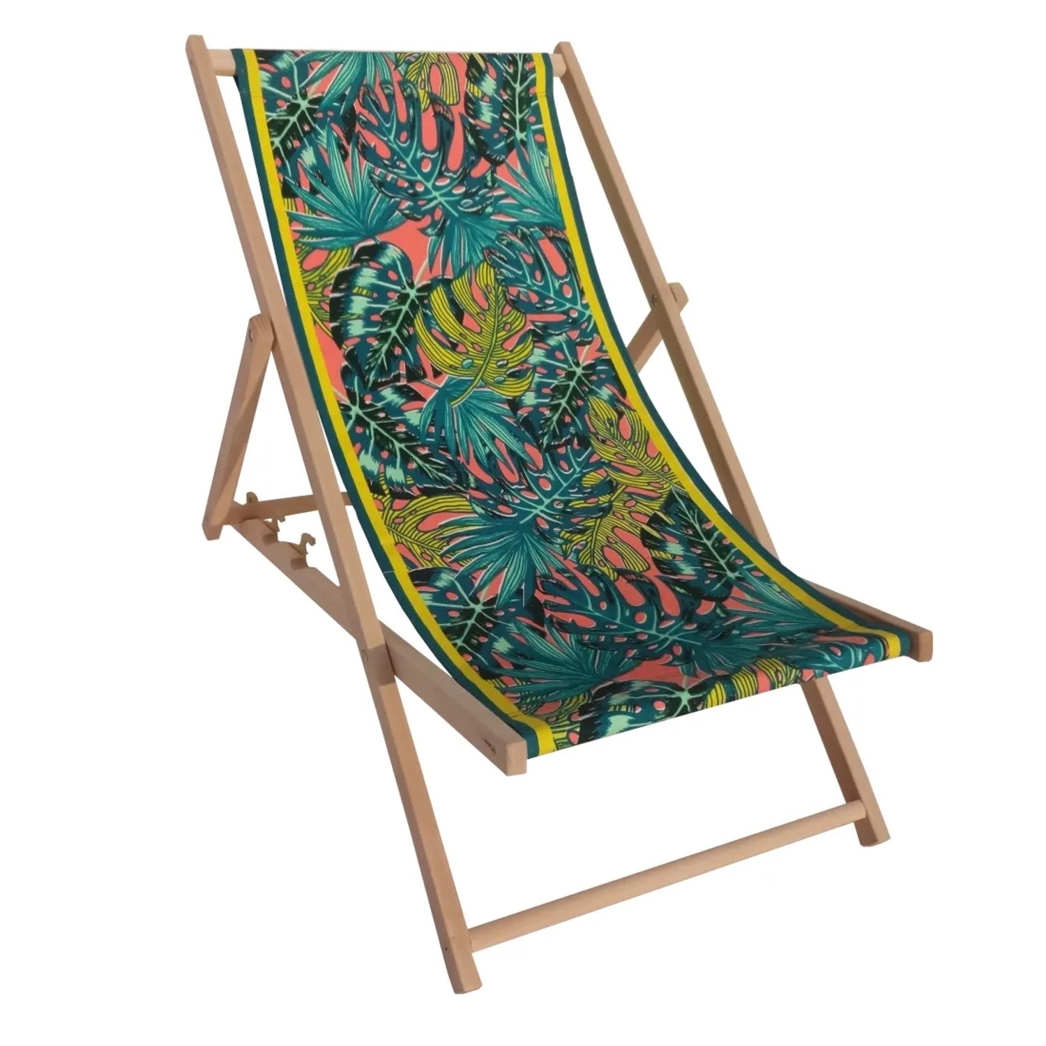 Leżak plażowy TROPICAL koral