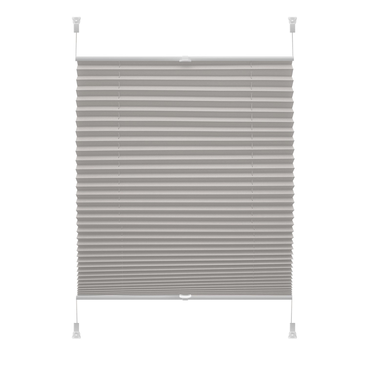 Roleta plisowana VERONA szara 73,50 cm x 210 cm