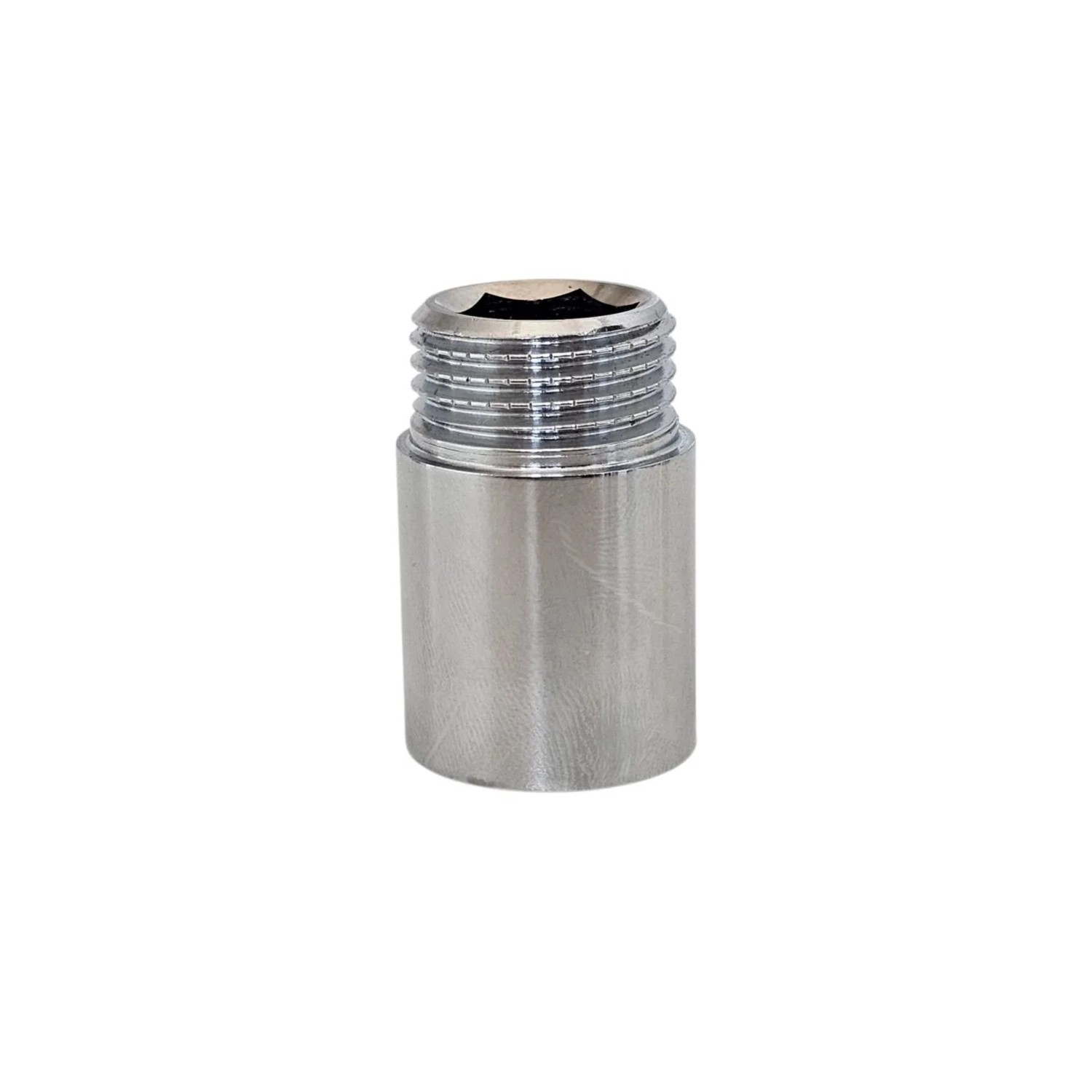 Fluvius Przedłużka GW/GZ chrom 1/2" x 25mm