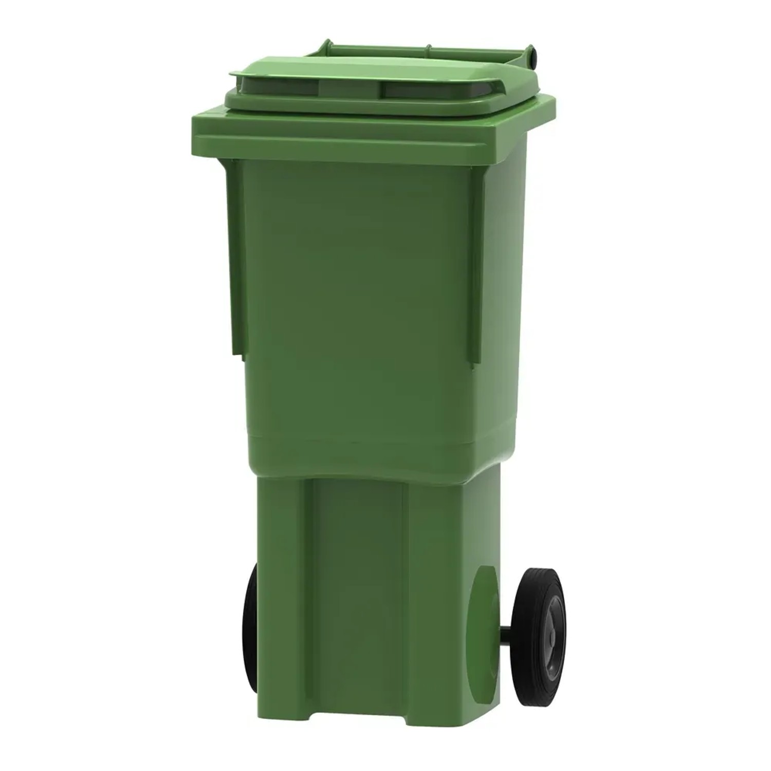 Pojemnik zielony na odpady szklane - 60 l
