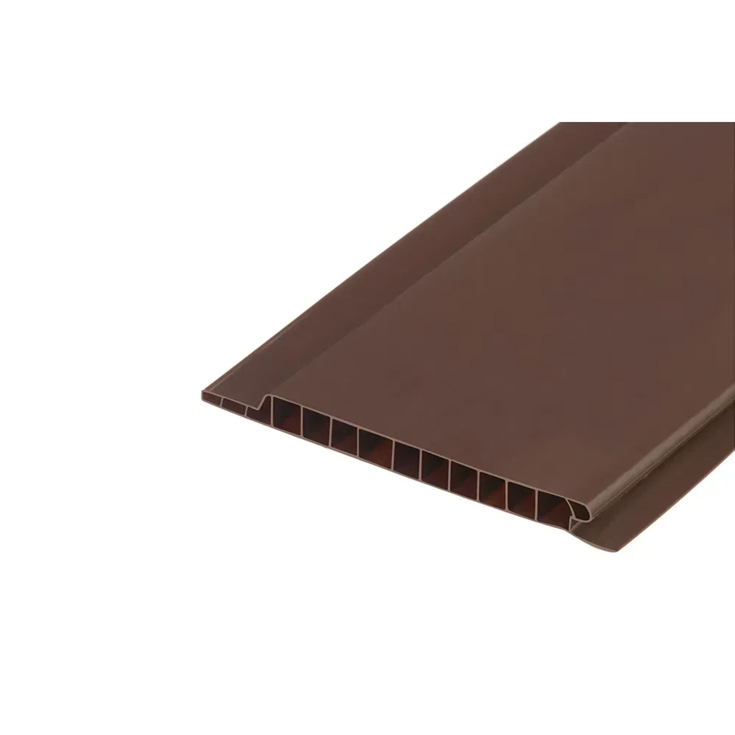 Podbitka dachowa panel PVC brązowy 10x260cm