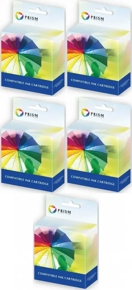 5x Tusz Prism ZEI-L6160CN (101/103), 70ml, 6000 stron, cyan (błękitny)