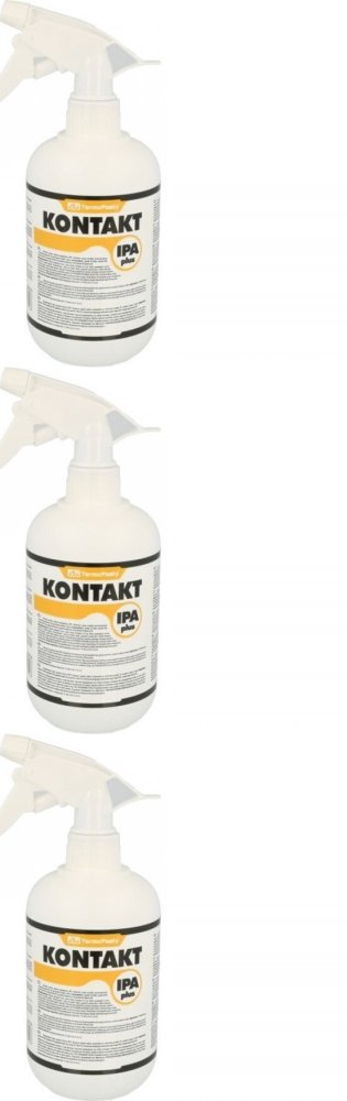 3x Płyn do czyszczenia AG TermoPasty Kontakt IPA plus, ze spryskiwaczem, 500 ml