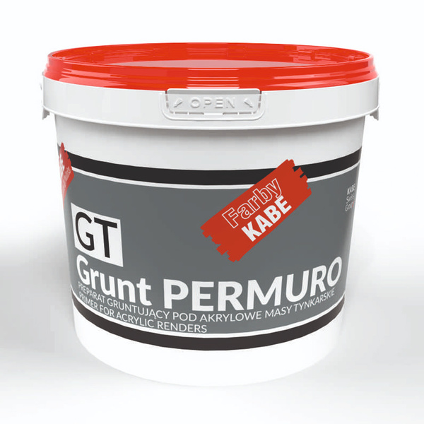 Grunt pod tynk akrylowy Permuro GT 5L Kabe
