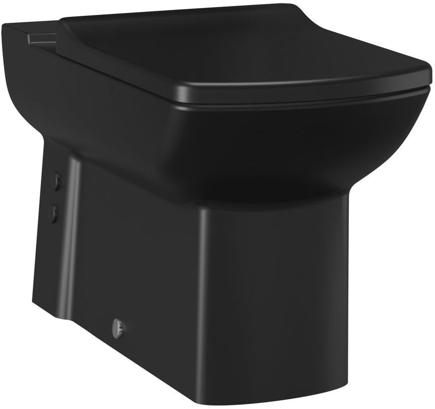 Creavit Lara miska WC kompakt czarny mat LR360-11SM00E-0000 - Wysyłka w 24h