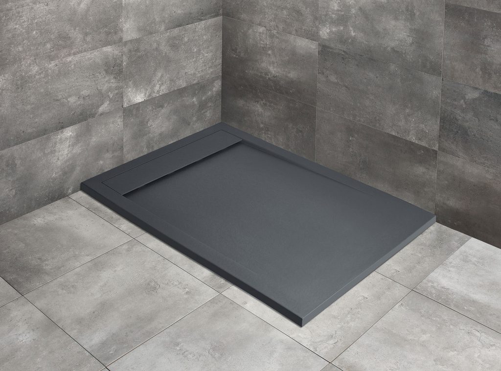 Radaway Teos F brodzik prostokątny 100x80 cm antracyt HTF10080-64