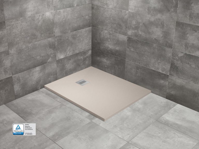 Radaway Kyntos F brodzik prostokątny 120x80 cm kaszmir HKF12080-84