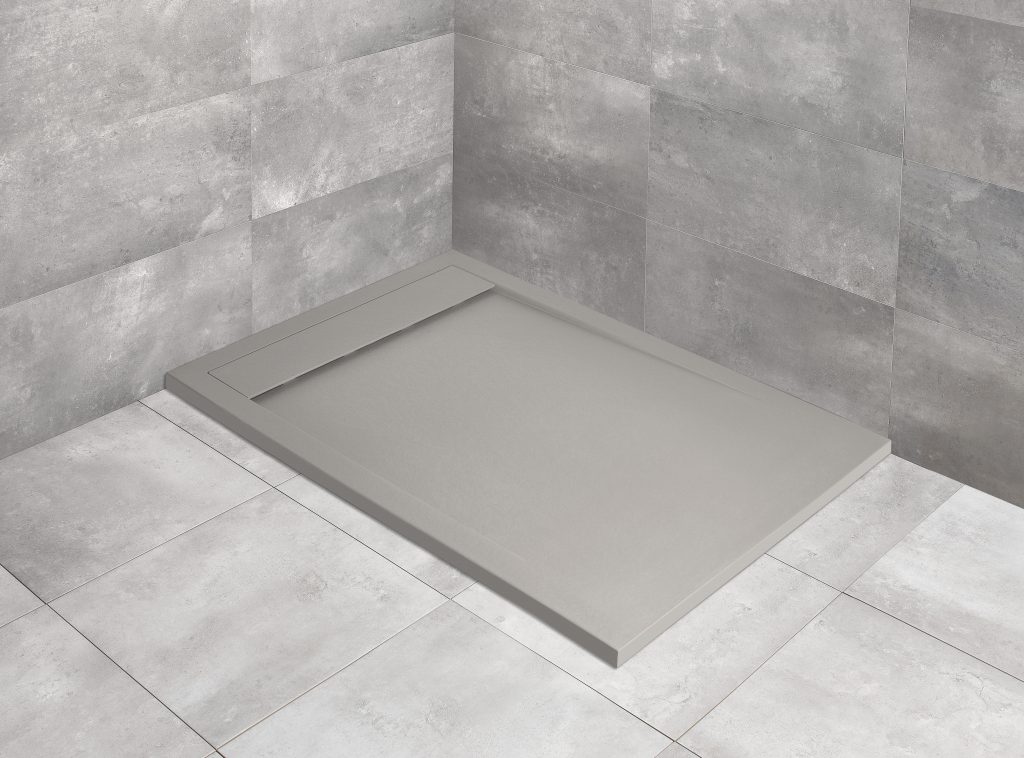 Radaway Teos F brodzik prostokątny 120x80 cm cement HTF12080-74