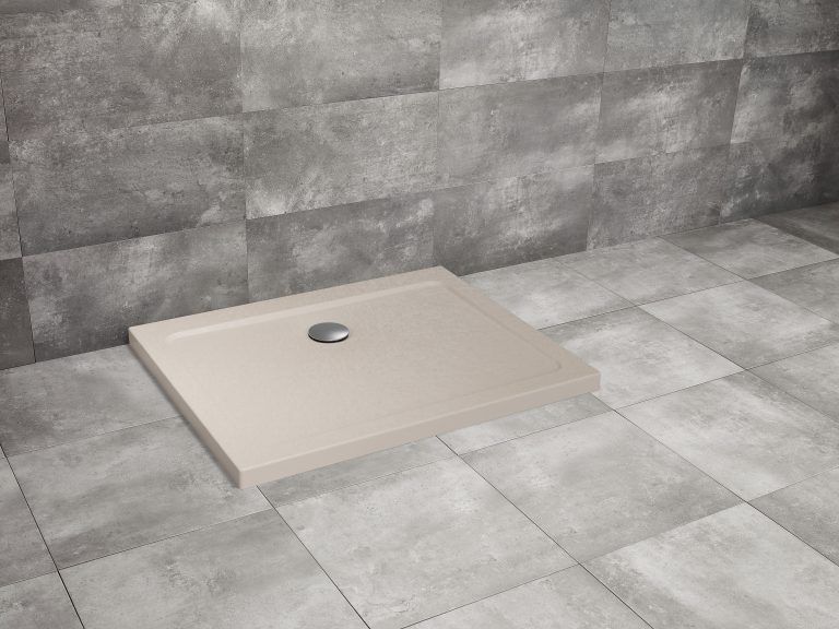 Radaway Doros D brodzik prostokątny 90x80 cm beżowy SDRD9080-01-84S