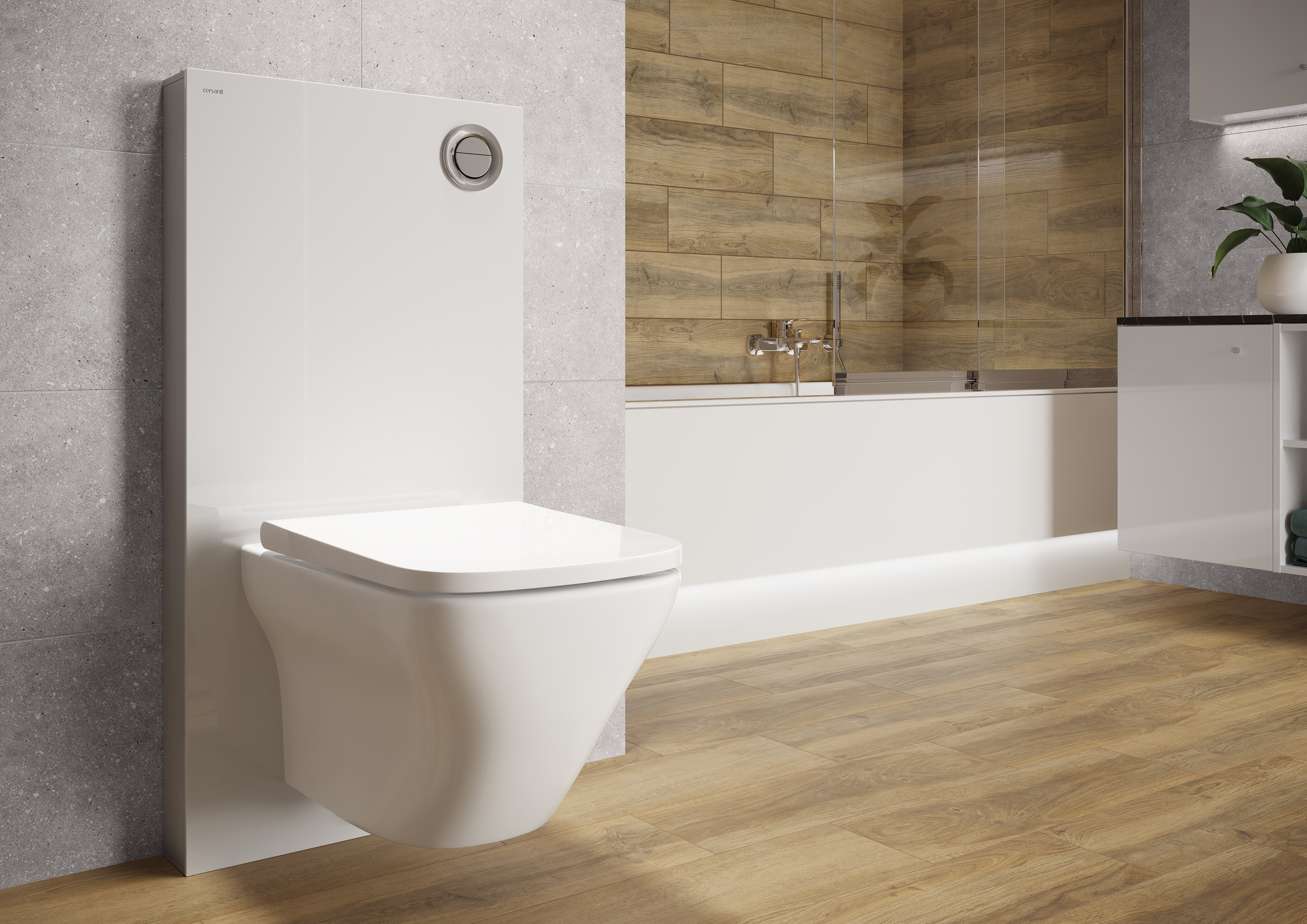 Cersanit Aqua Integra moduł sanitarny do miski WC wiszącej K97-457