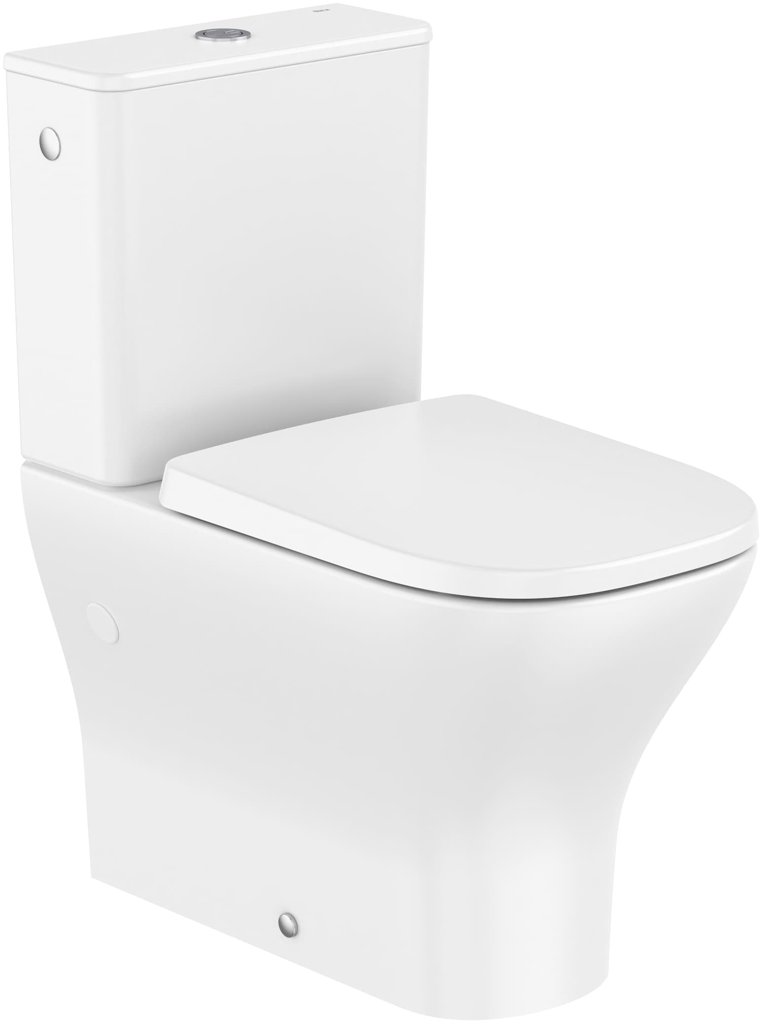 Roca Optica miska kompakt WC ze spłukiwaniem wirowym biały A342V15000 - Wysyłka w 24h