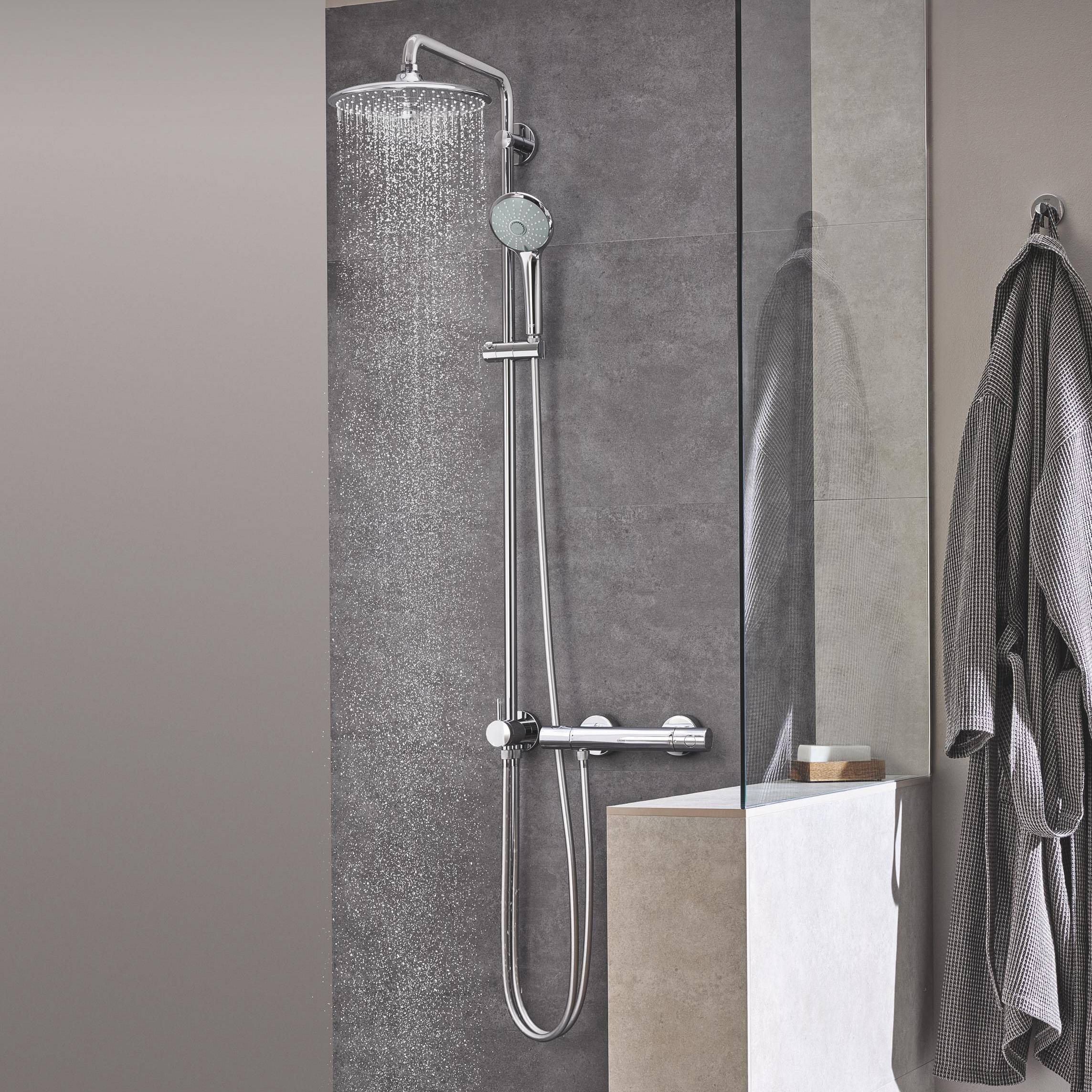 Grohe Euphoria zestaw prysznicowy ścienny z deszczownicą StarLight Chrome 27421002 - Wysyłka w 24h