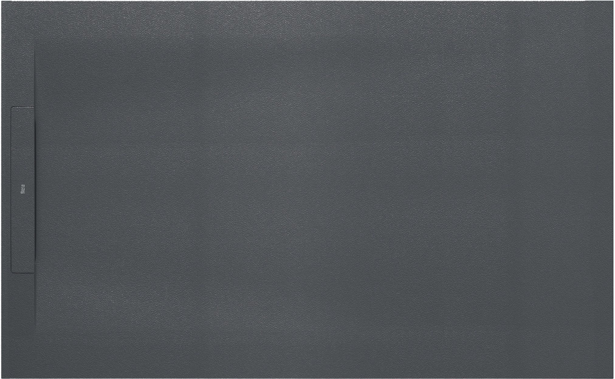 Roca Pyros brodzik prostokątny z syfonem 120x80 cm szary AP9014B032003200