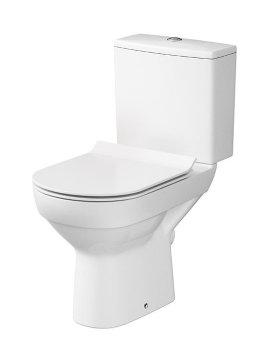Cersanit City kompakt WC CleanOn z deską wolnoopadającą biały K35-038