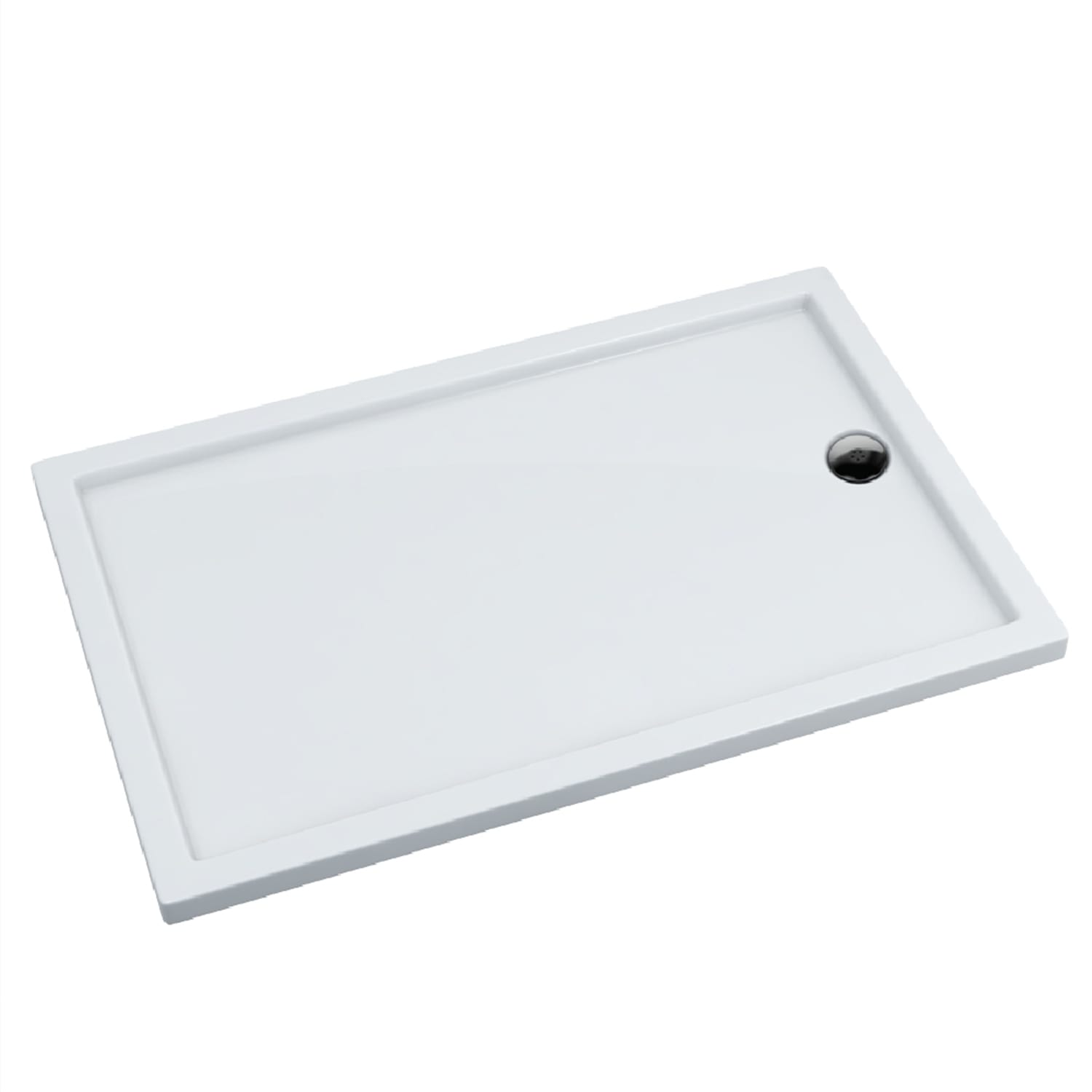 Schedline Estima brodzik prostokątny 110x80 cm kompozyt Stonicryl biały 3SP.E1P-80110