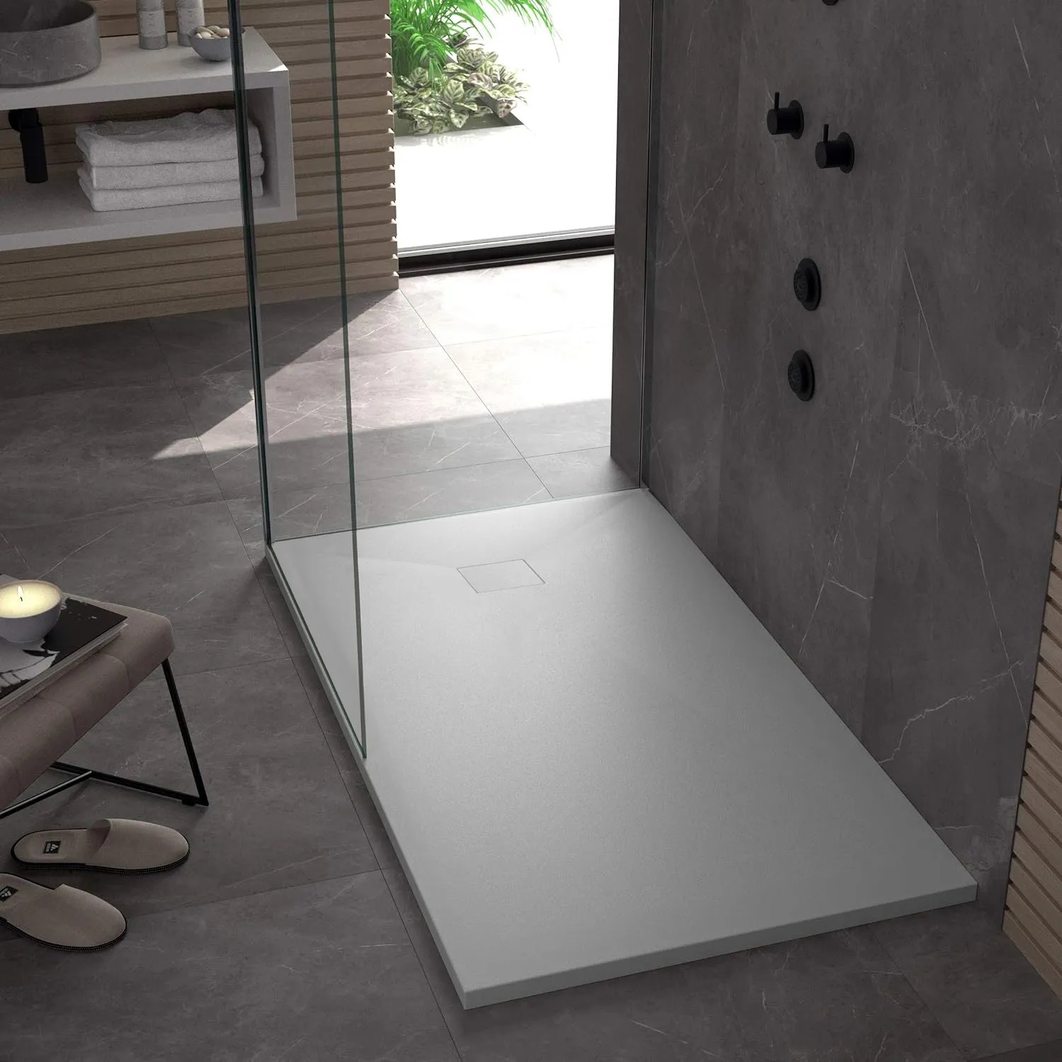 Rea Magnum brodzik prostokątny 100x80 cm biały REA-K3906