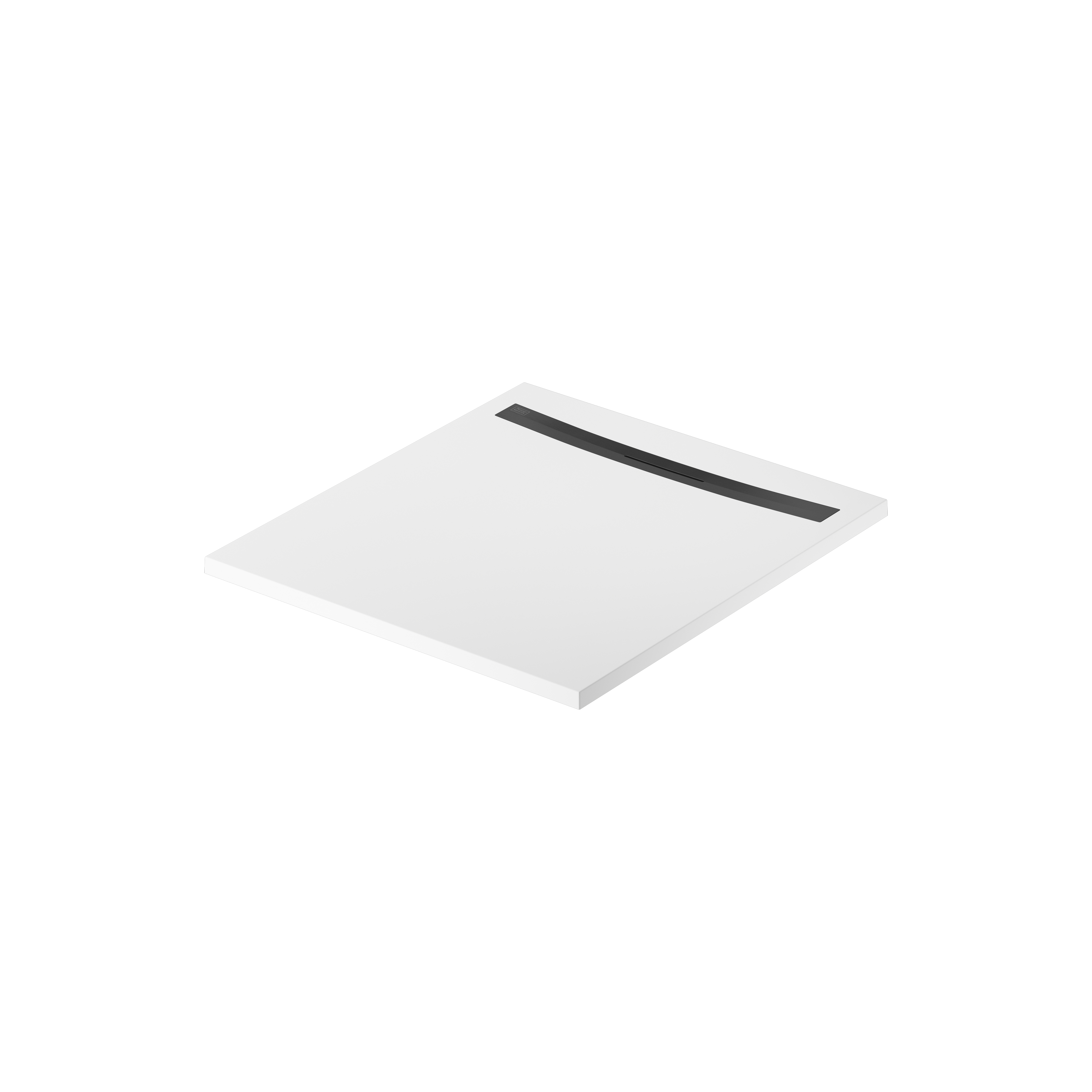 Meissen Keramik Kontra brodzik prostokątny z maskownicą 100x90 cm biały S207-004