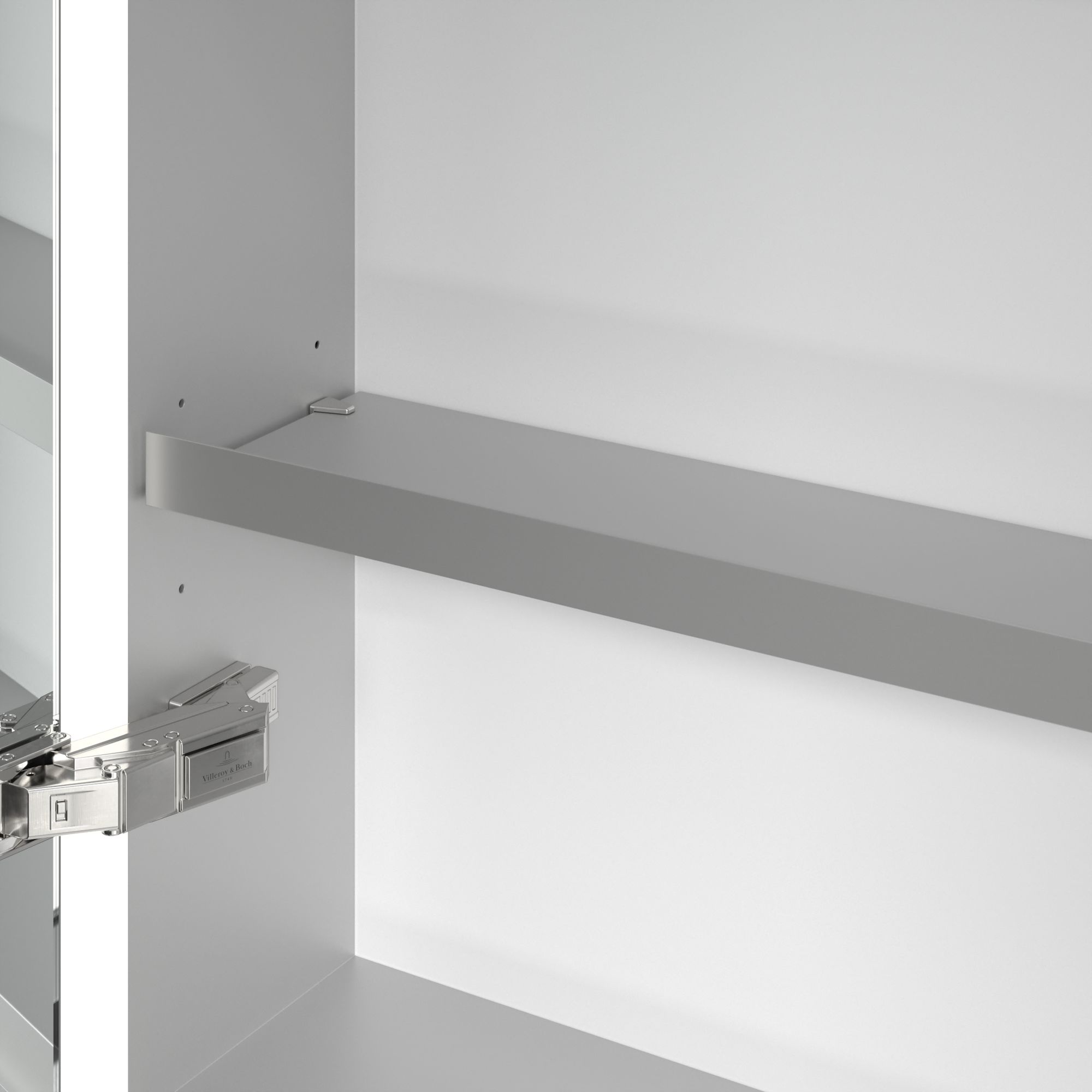 Villeroy & Boch My View+ szafka 80x16,8x75 cm z lustrem grafitowa A48280VR