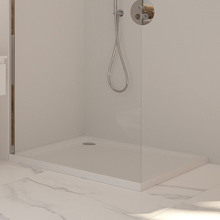Oltens Superior brodzik prostokątny 100x90 cm biały 15005000 - Wysyłka w 24h