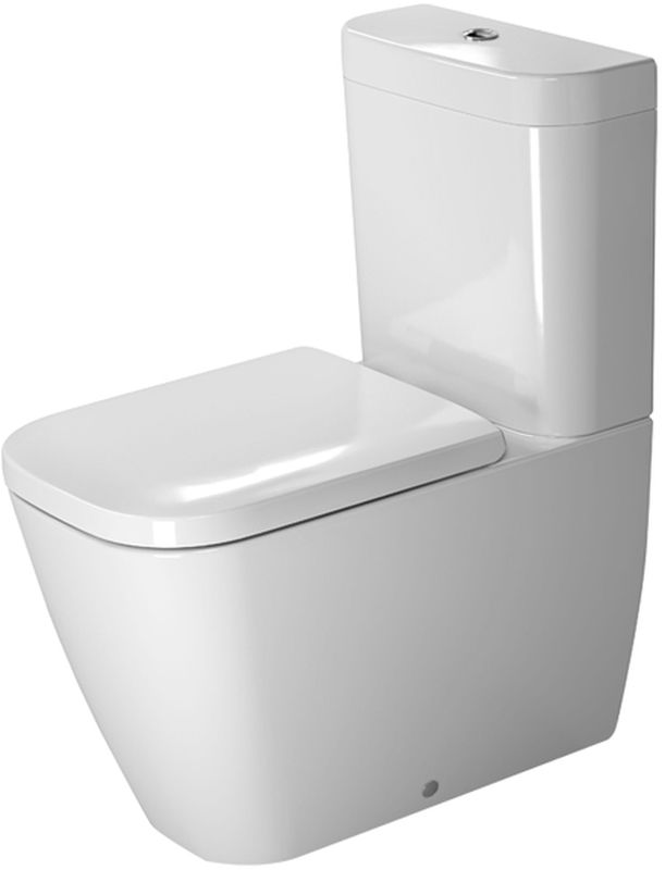 Duravit Happy D.2 miska WC kompakt stojąca biała 2134090000