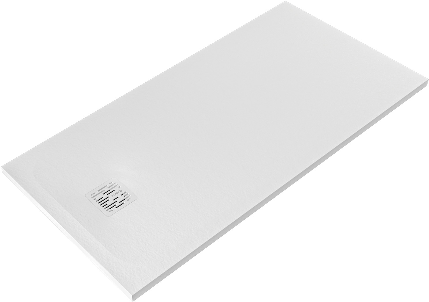 Kludi Terra brodzik prostokątny 140x70 cm biały mat 08DW0153