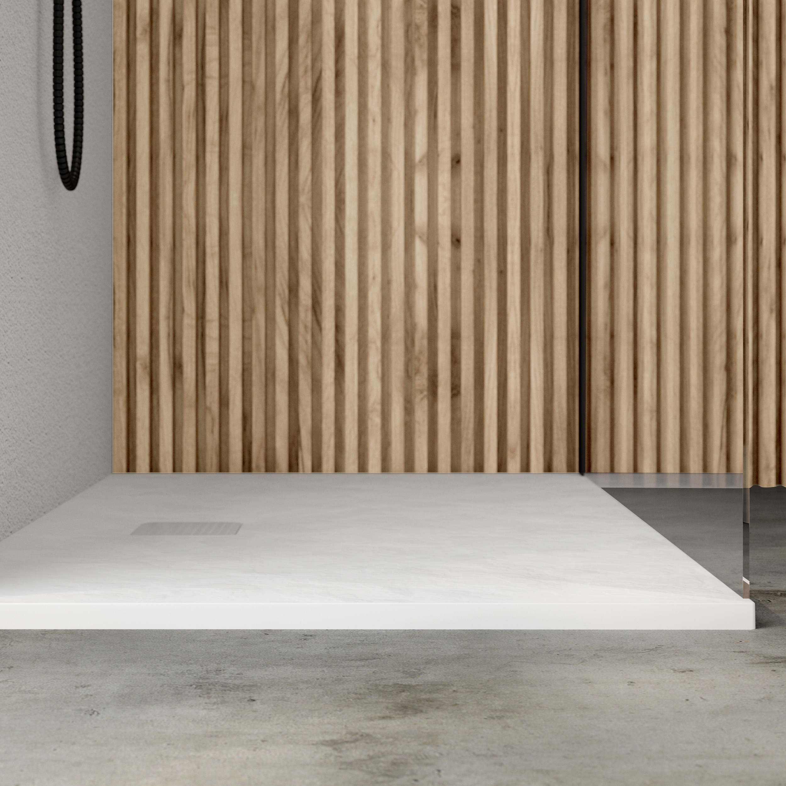 Sanplast Eco Mineral brodzik prostokątny 140x80 cm biały 645-580-0370-01-020