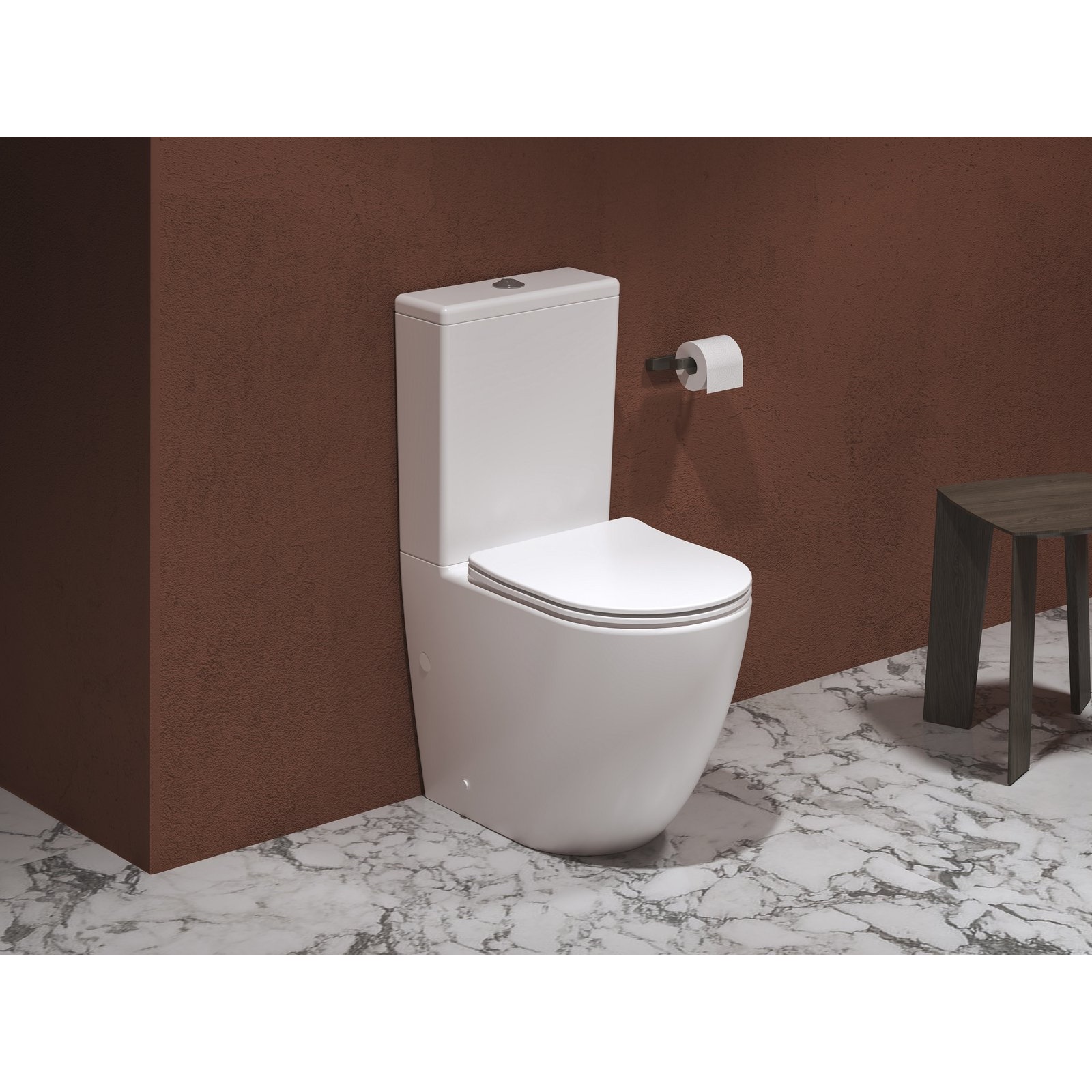 Ravak Optima kompakt WC z deską wolnoopadającą biały X01870 - Wysyłka w 24h