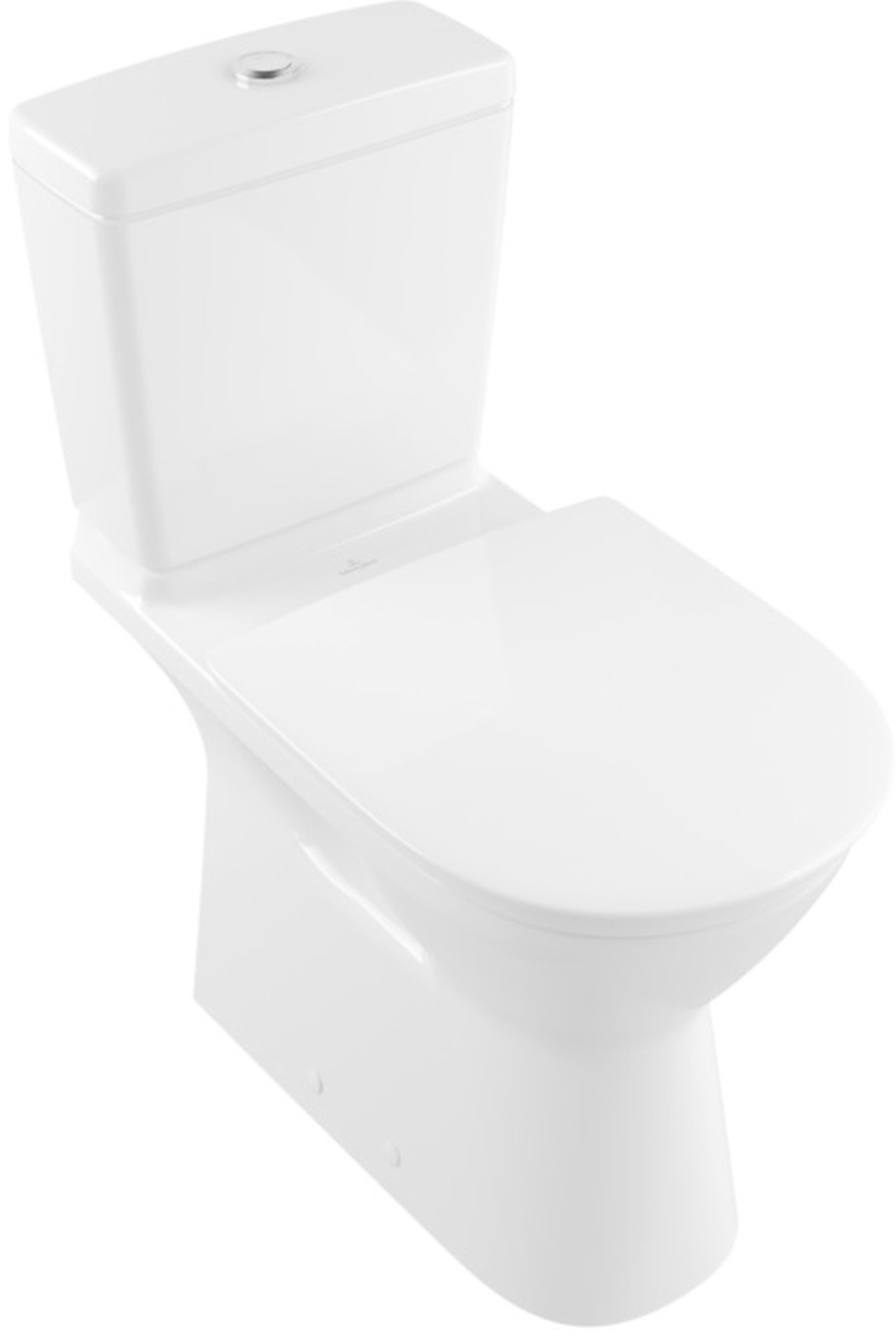 Villeroy & Boch O.Novo Vita miska WC kompakt stojąca bez kołnierza CeramicPlus Weiss Alpin 4620R0R1