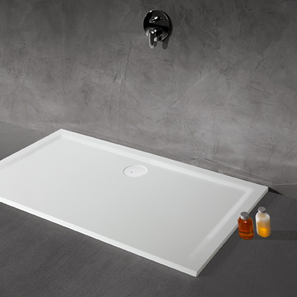 Sanplast Space Mineral brodzik 75x120 cm prostokątny B-M/SPACE biały 645-290-0250-01-000