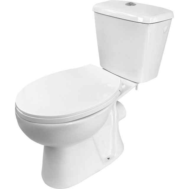 KUCHINOX Kompakt WC LARIO z deską wolnoopadającą biały VKL_604P