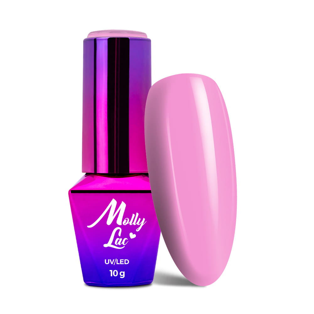 Lakier hybrydowy LED/UV Gel Polish MollyLac Yoghurt Nr 121 Marshmallow 10 g