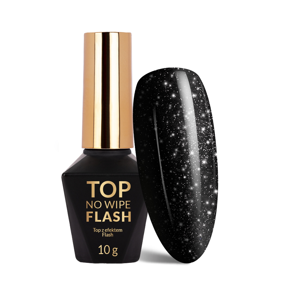 Top hybrydowy no wipe Flash Molly Nails HEMA/Di-HEMA Free 10g