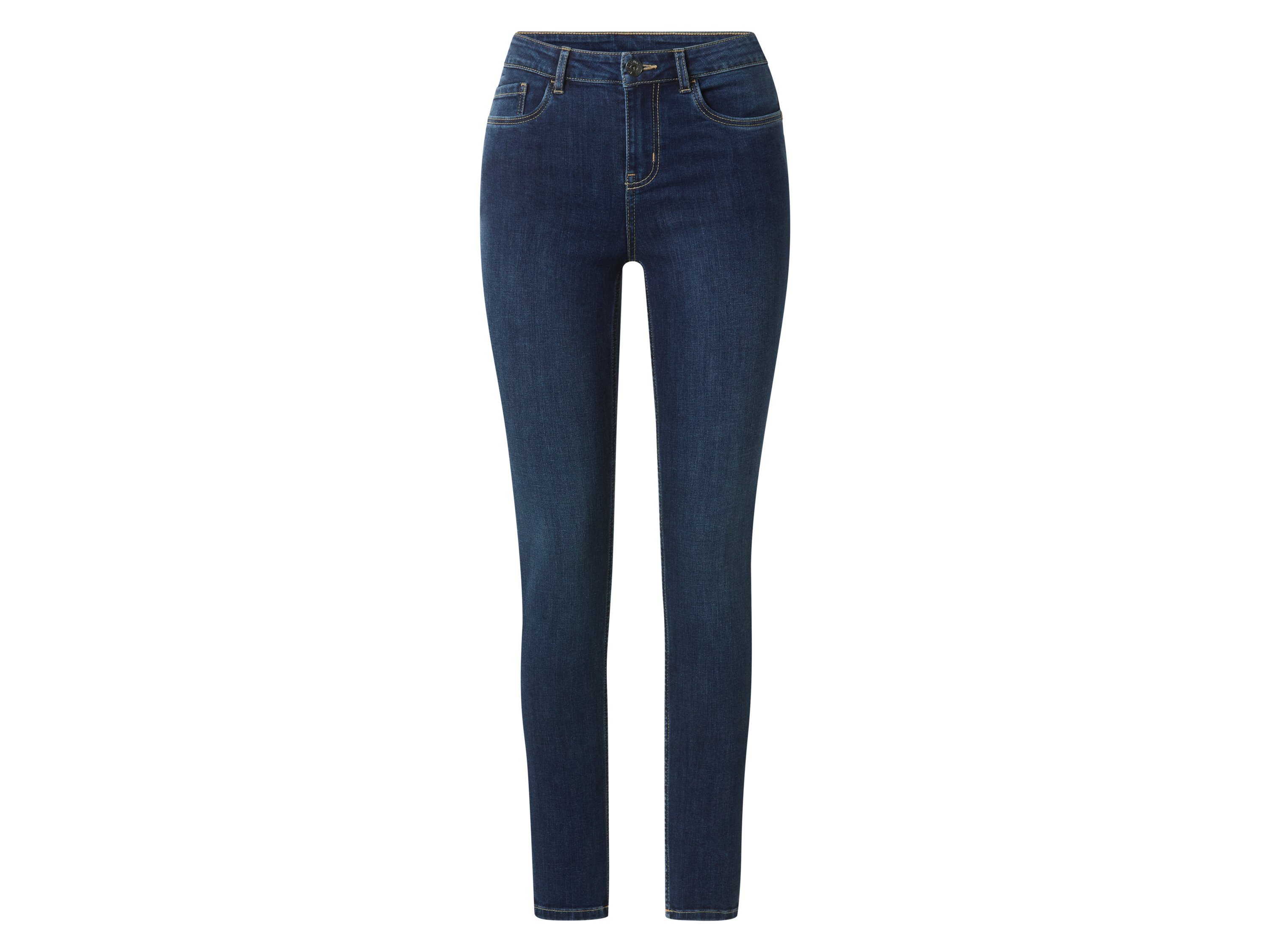 esmara Jeansy damskie skinny fit Niebieski, 34