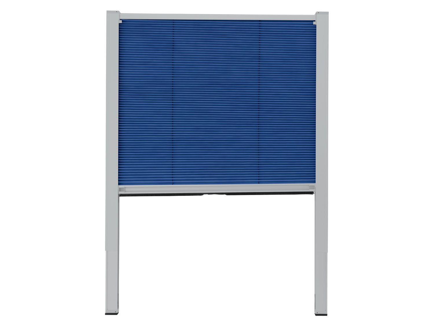 Livarno home Termiczna roleta plisowana do okien dachowych Velux, szer. ok. 98 cm Niebieski