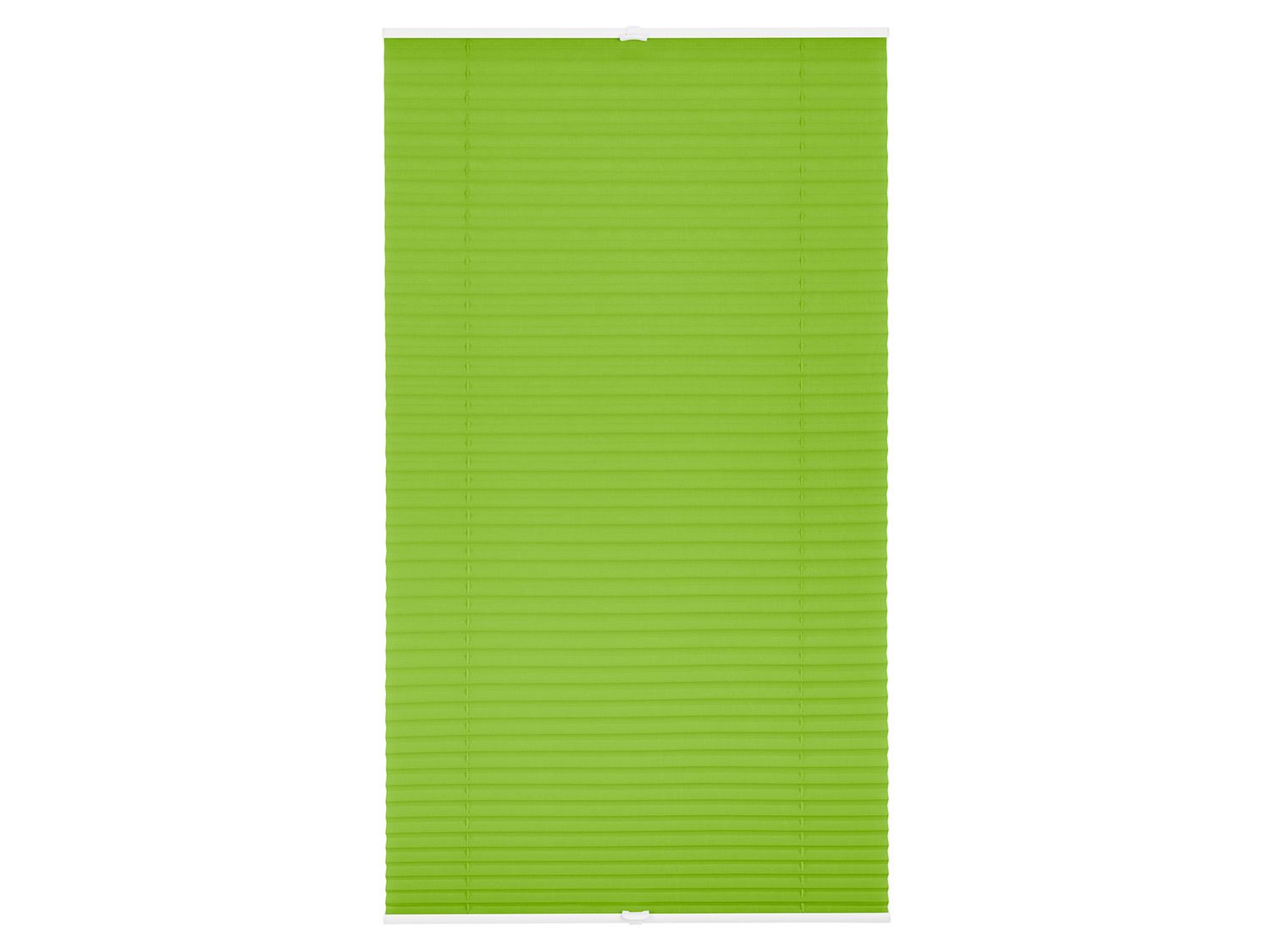 Lichtblick Roleta plisowana Klemmfix, bez wiercenia, od 45 x 130 cm Zielony, 80x210 cm